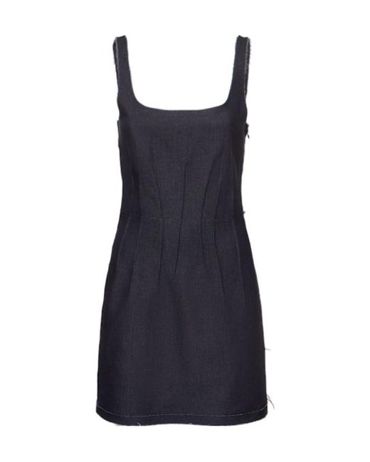 Marni Blue Denim Mini Dress