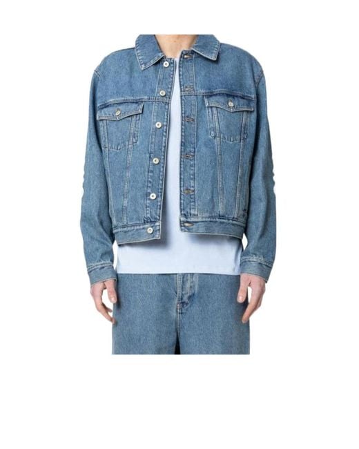 Loewe Blue Anagram Jacket for men