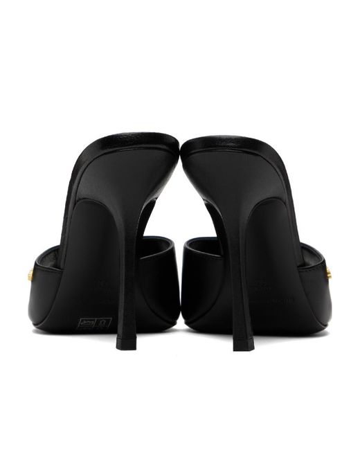 Alexander Wang Black Lucienne Slip-On Sandals