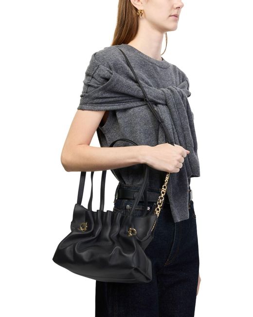 Ferragamo Black Ferragamo Soft-Bag
