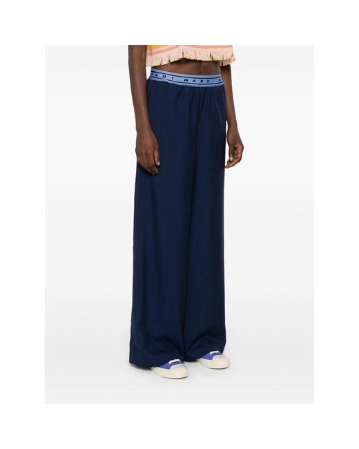 Marni Blue Pant