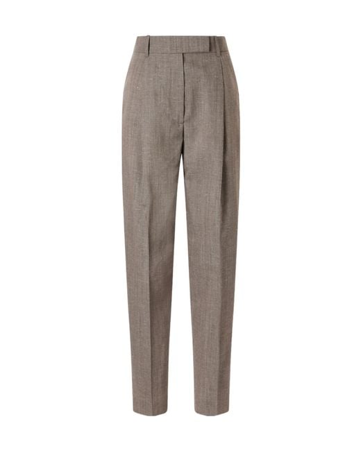 Rohe Gray Casual Pants With Belt Loops