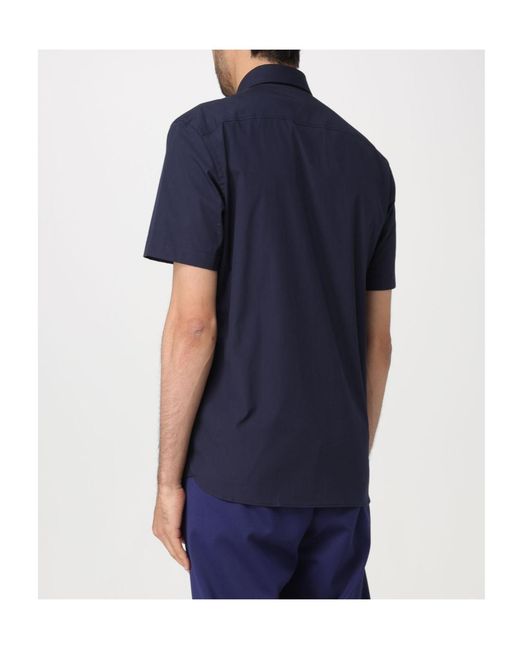 Burberry Black Short Sleeved Buttoned Shirt for men