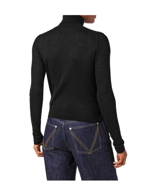 Burberry Black Knitted Top