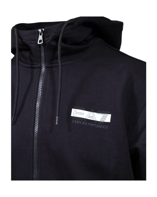 EA7 Blue Logo Tracksuit for men