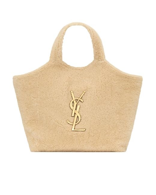 Saint Laurent Natural Icare Handbag