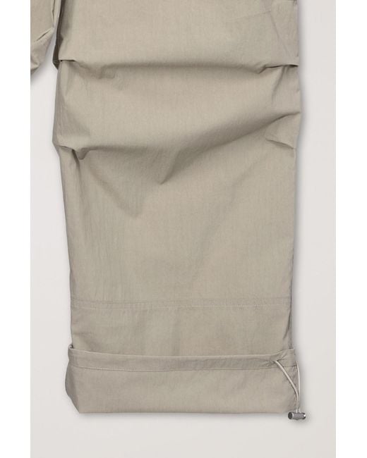 DUNST Gray Drawstring Casual Pants