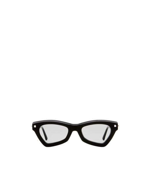 Kuboraum White Full Frame Sunglasses for men