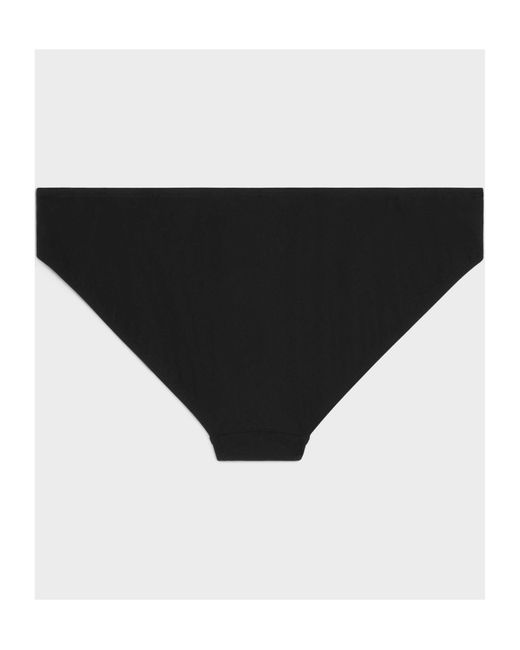 Céline Black Swimwear Bottom
