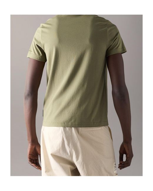 Moose Knuckles Green Short-Sleeved T-Shirt for men