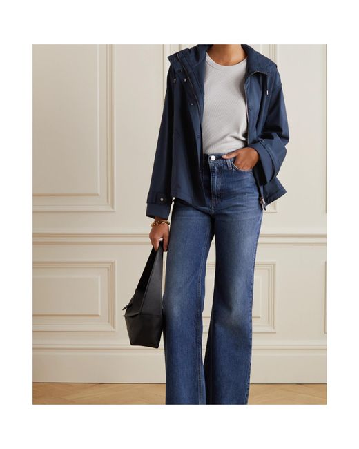 Loro Piana Blue Hooded Jacket