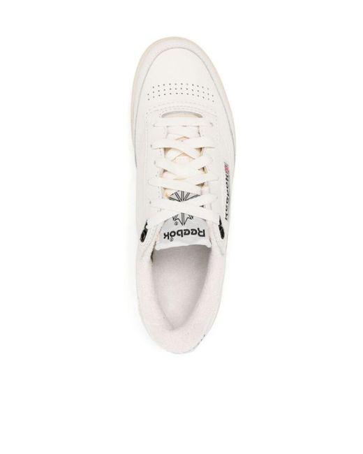 Reebok White Club C Vintage Sneakers for men