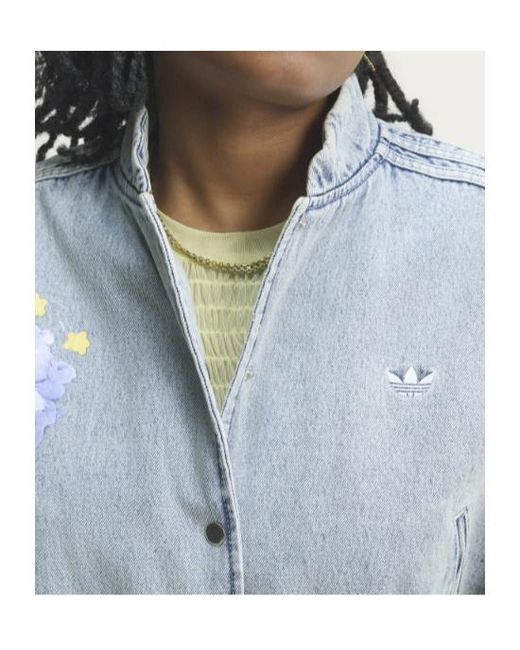 Adidas Originals Blue Adidas Care Bear Bomber Jacket