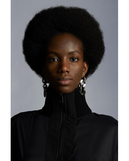Moncler Black Drawstring Dress