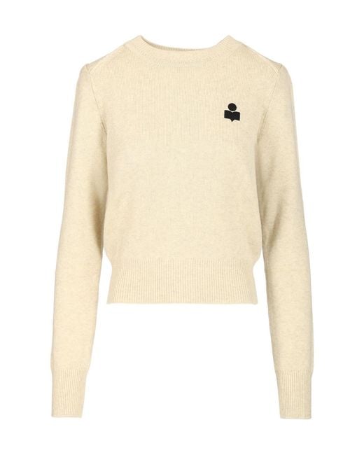 Isabel Marant Natural Isabel Marant Étoile Abelle Crewneck Jumper