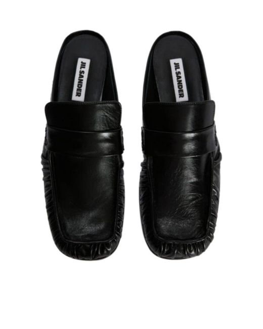 Jil Sander Black Mule