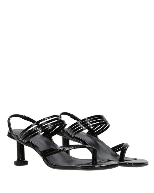 Alohas Black Salsa High-Heeled Sandals
