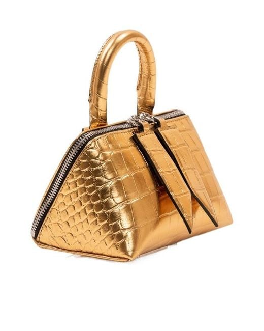 The Attico Metallic The Friday Mini Shoulder Bag