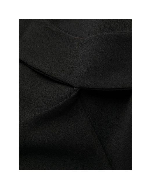 Solace London Black Blanca Halterneck Maxi Dress