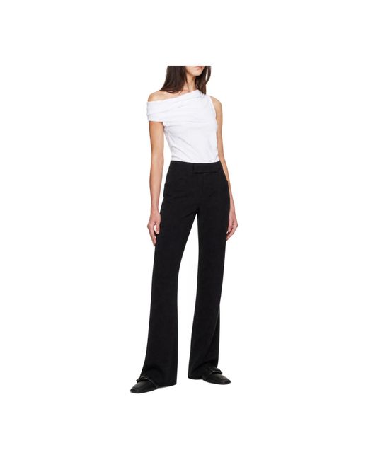 Balmain Black Casual Pants With Pockets for men