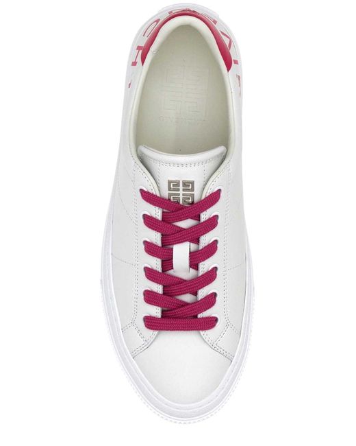 Givenchy Pink City Sport Low-Top Sneakers