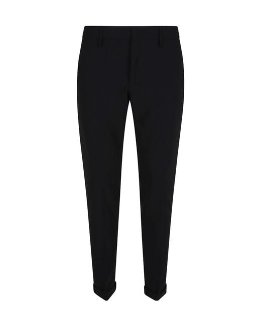 Dondup Black Gaubert Tailored Pants for men