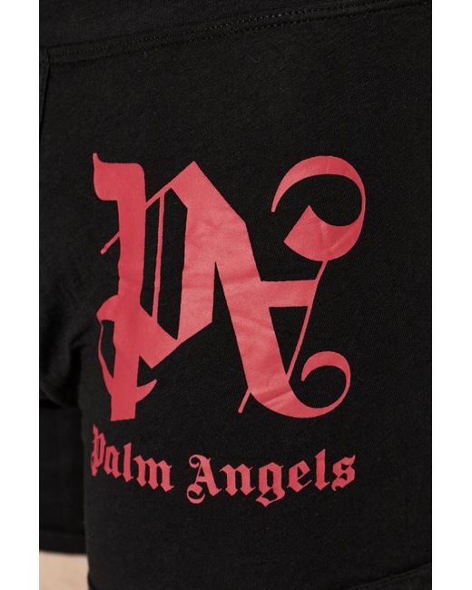 Palm Angels Black Boxer Brief Set for men