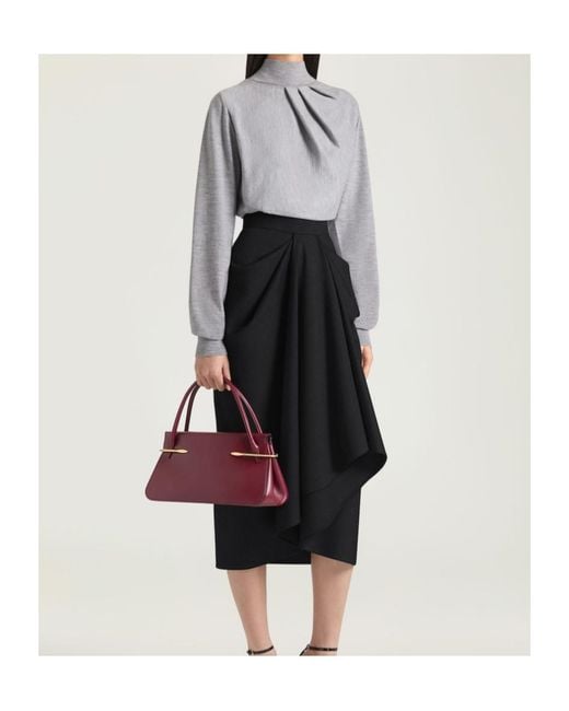 Givenchy Red Pinch Medium Top Handle Bag