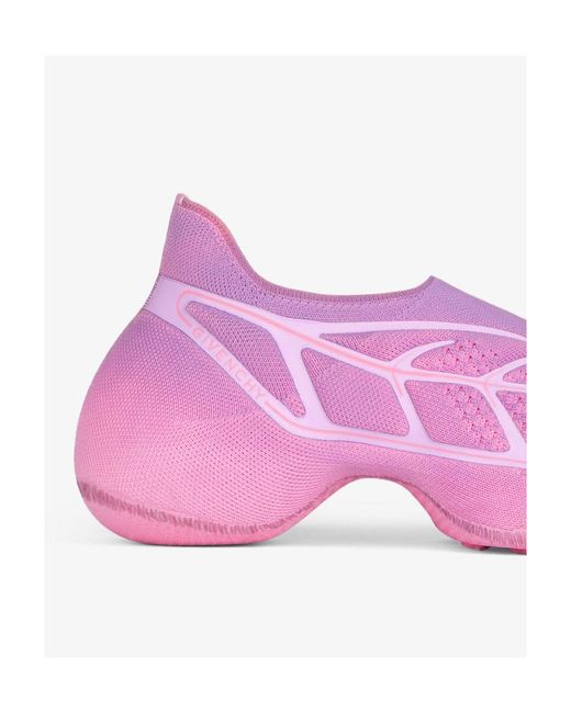 Givenchy Purple Tk-360 Low-Top Sneakers