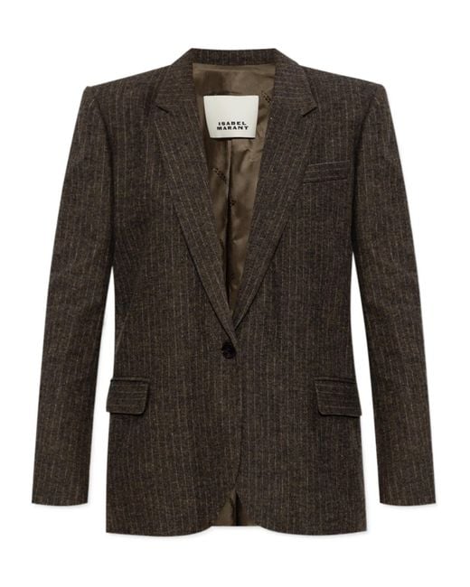 Isabel Marant Black Long Sleeve Blazer