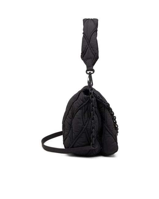 DIESEL Black Charm-D M-Shoulder Bag