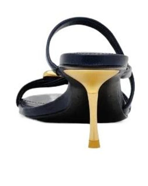 Cult Gaia Blue Valeska Strappy Sandals