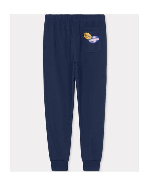 KENZO Blue Fruit Stickers' Classic Jog Pant for men