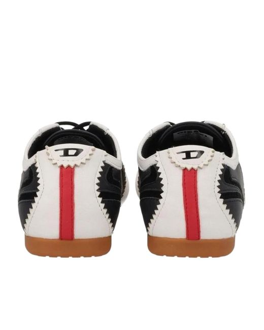 DIESEL Black D-Mile Low-Top Sneakers