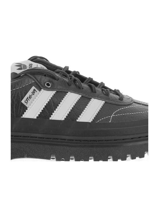 Adidas Black Originals X Song For The Mute Lace-Up Sneakers for men