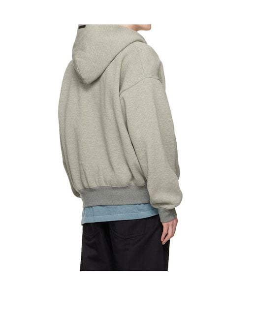 Fear Of God Gray Long-Sleeved Sweatshirt for men