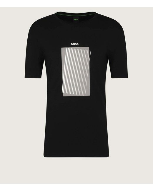 Boss Black Graphic Print T-Shirt for men