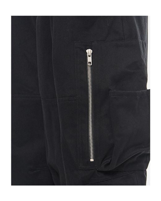 Mordecai Black Cargo Casual Pants