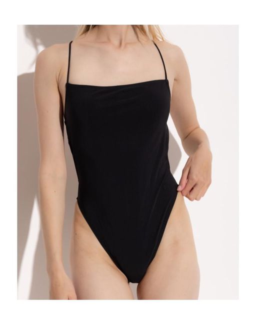 Tory Burch Black Strappy Swimsuit