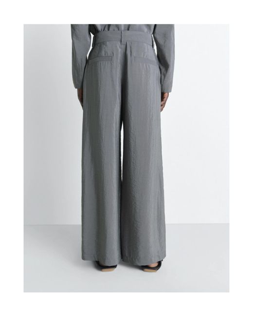Lemaire Gray Wide-Leg Pants for men