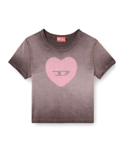 DIESEL Purple T-Ele T-Shirt