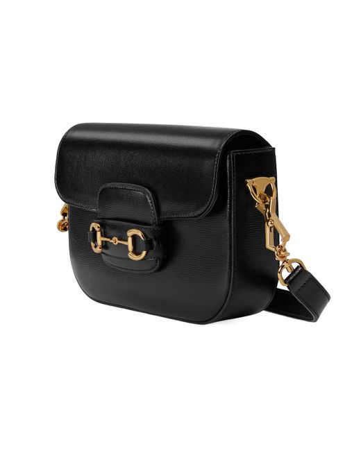 Gucci Black Horsebit 1955 Mini Crossbody Bag