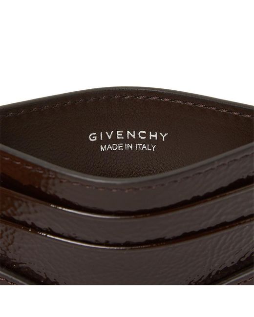 Givenchy Brown Logo Card Holder