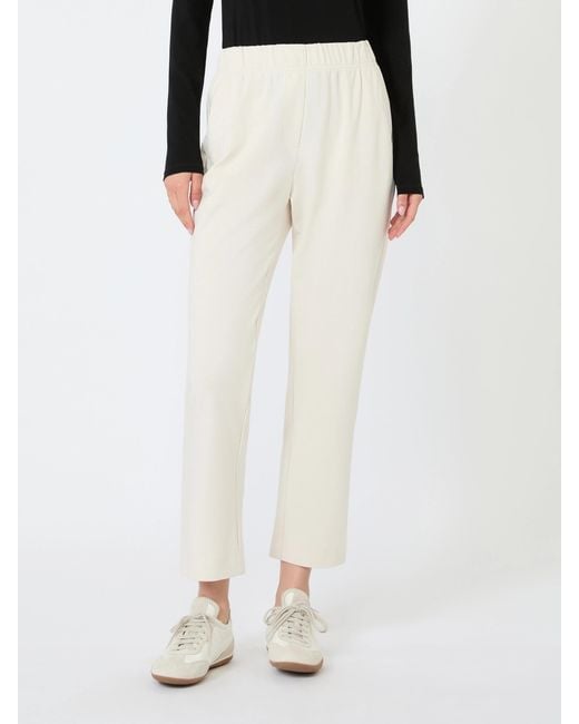 Weekend by Maxmara White Wkdelfo Slim Fit Pants