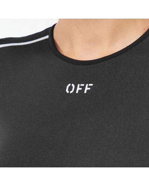 Off-White c/o Virgil Abloh Black Seamless Bodysuit