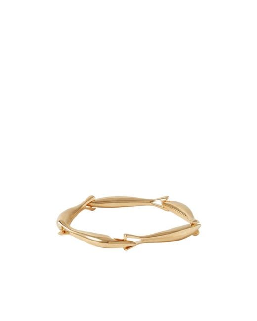 Bottega Veneta White Sardine Bracelet