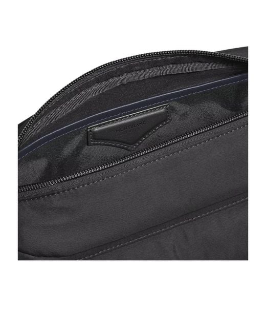 Montblanc Black Panorama Belt Bag for men