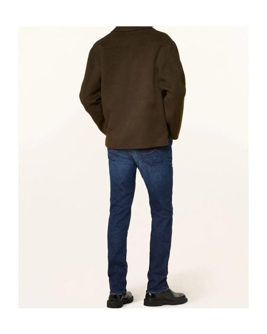 Jacob Cohen Blue Belt-Tethered Jeans for men
