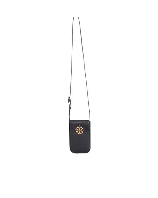 Tory Burch White Miller Phone Crossbody Bag