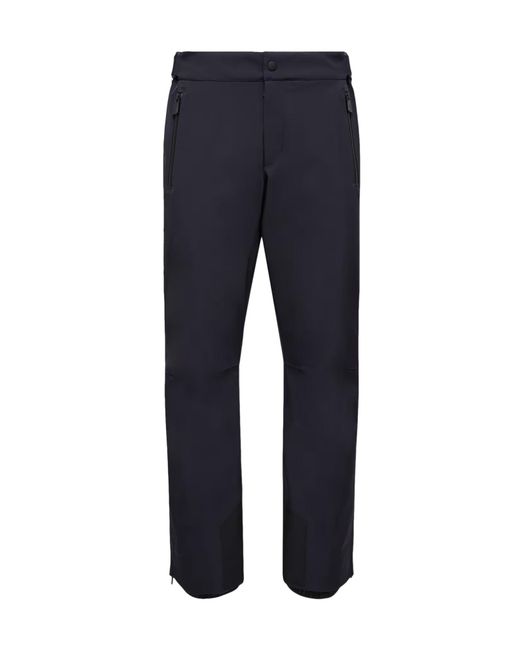 Moncler Blue Grenoble Padded Ski Trousers for men